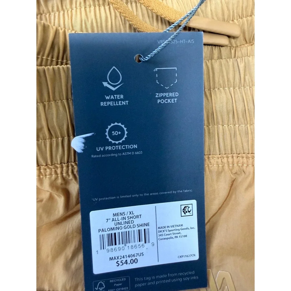 VRST Mens All-In Unlined Short 7